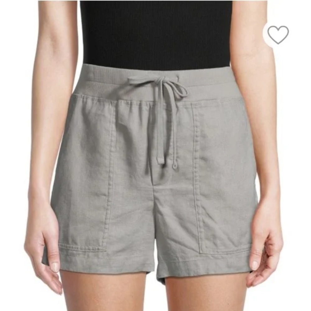 James perse 100% linen shorts